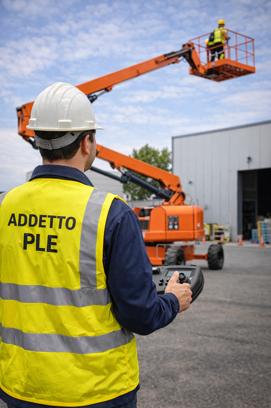 Corso addetto alla conduzione di PLE senza stabilizzatori - 8 ore