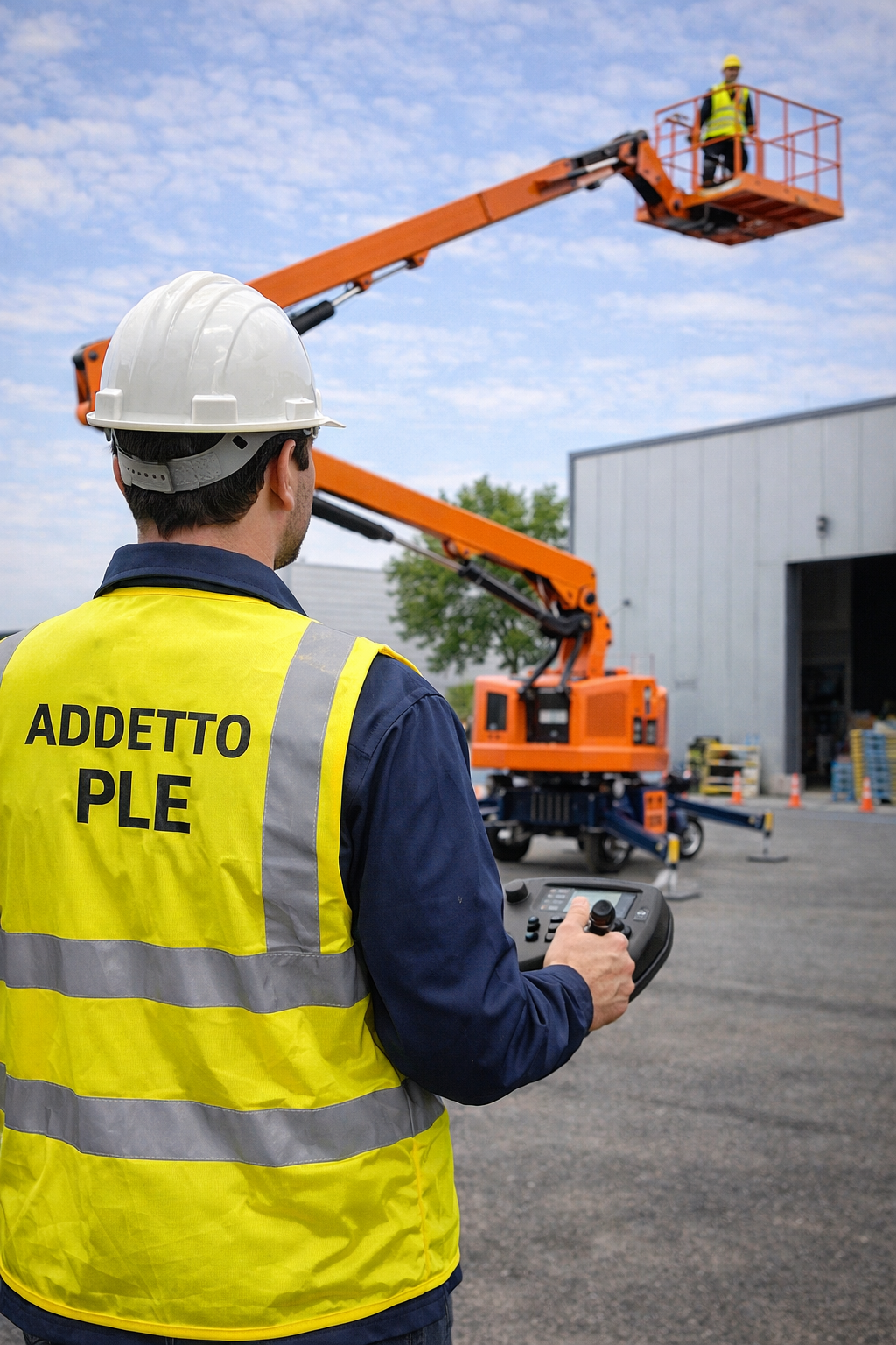 Corso addetto alla conduzione di PLE con stabilizzatori - 8 ore