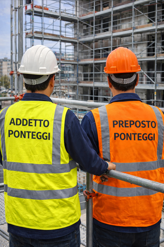 Corso di Aggiornamento per addetto e preposto al montaggio, uso e smontaggio ponteggi - 4 Ore
