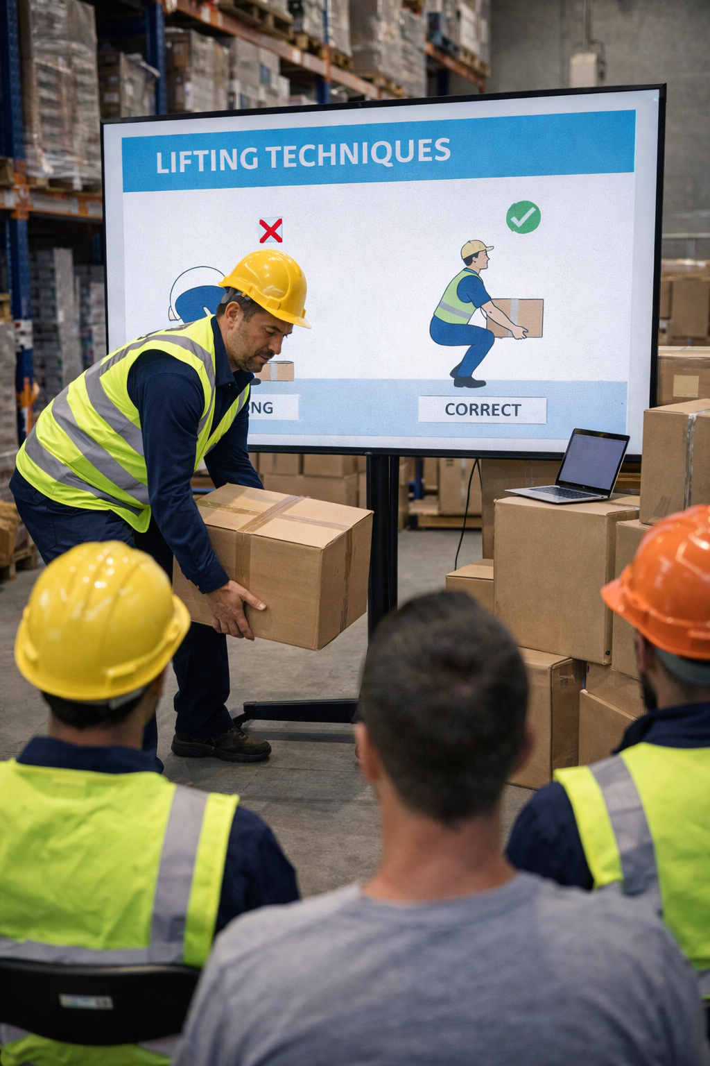 Corso di formazione dei lavoratori rischio specifico - Movimentazione Manuale dei Carichi - 4 ore