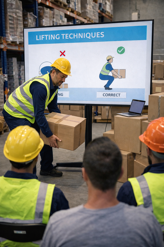 Corso di formazione dei lavoratori rischio specifico - Movimentazione Manuale dei Carichi - 4 ore
