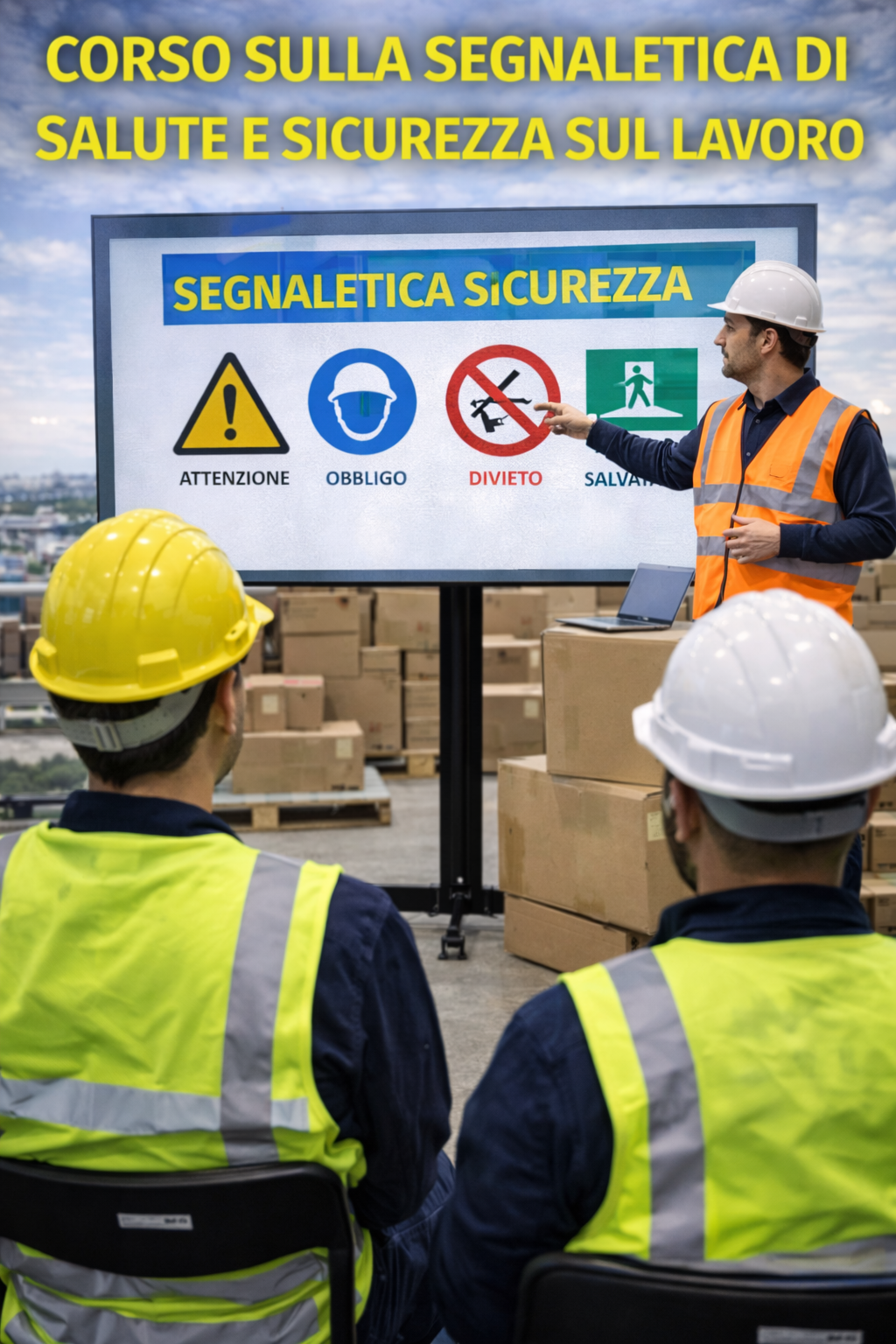 Corso sulla Segnaletica di salute e sicurezza sul lavoro - 4 Ore