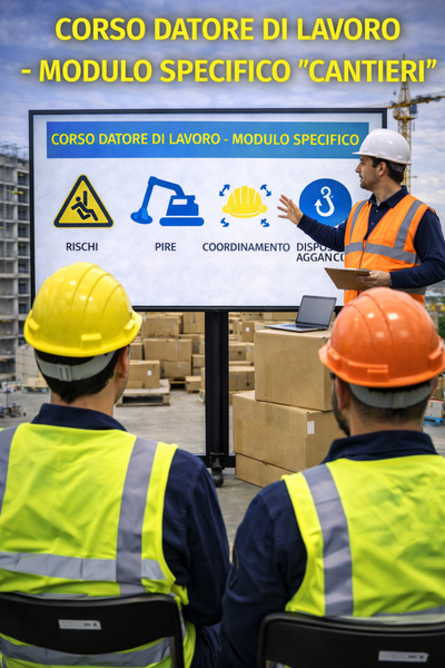 Corso Datore di Lavoro Modulo aggiuntivo 