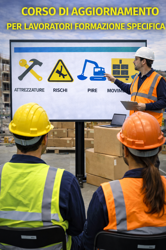 Corso di Aggiornamento per Lavoratori - Formazione Specifica - 6 ore