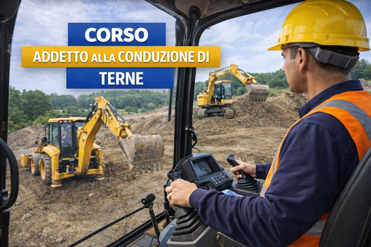Corso di aggiornamento addetto alla conduzione di terne - 4 ore