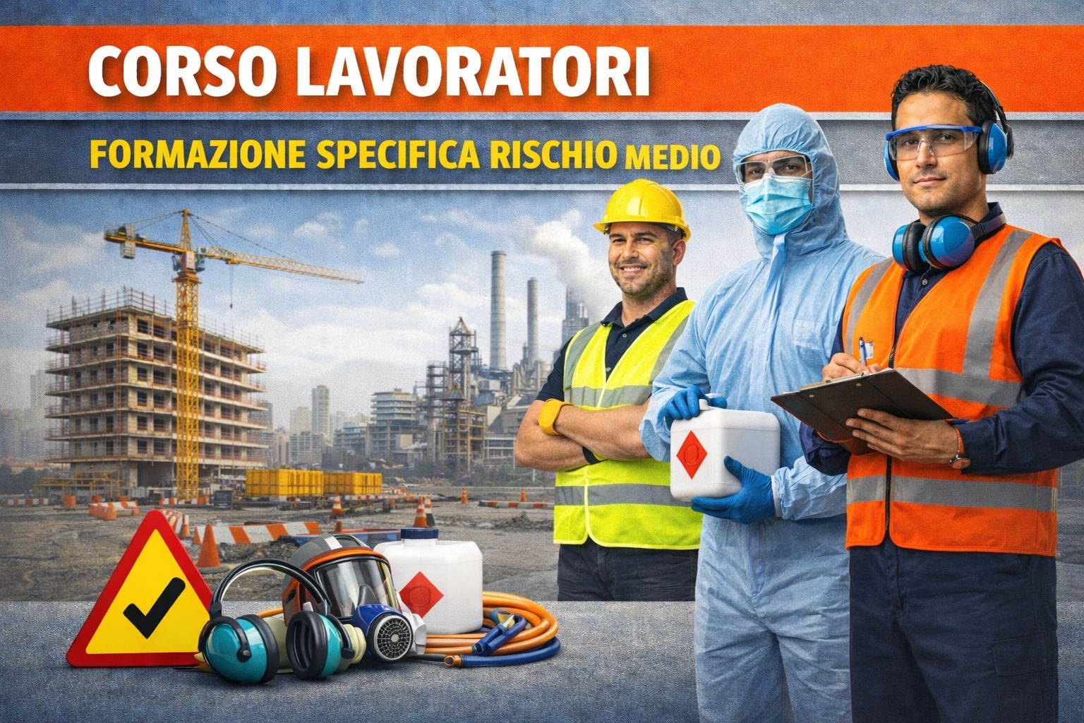 Corso per Lavoratori - Formazione Specifica Rischio Medio - 8 ore