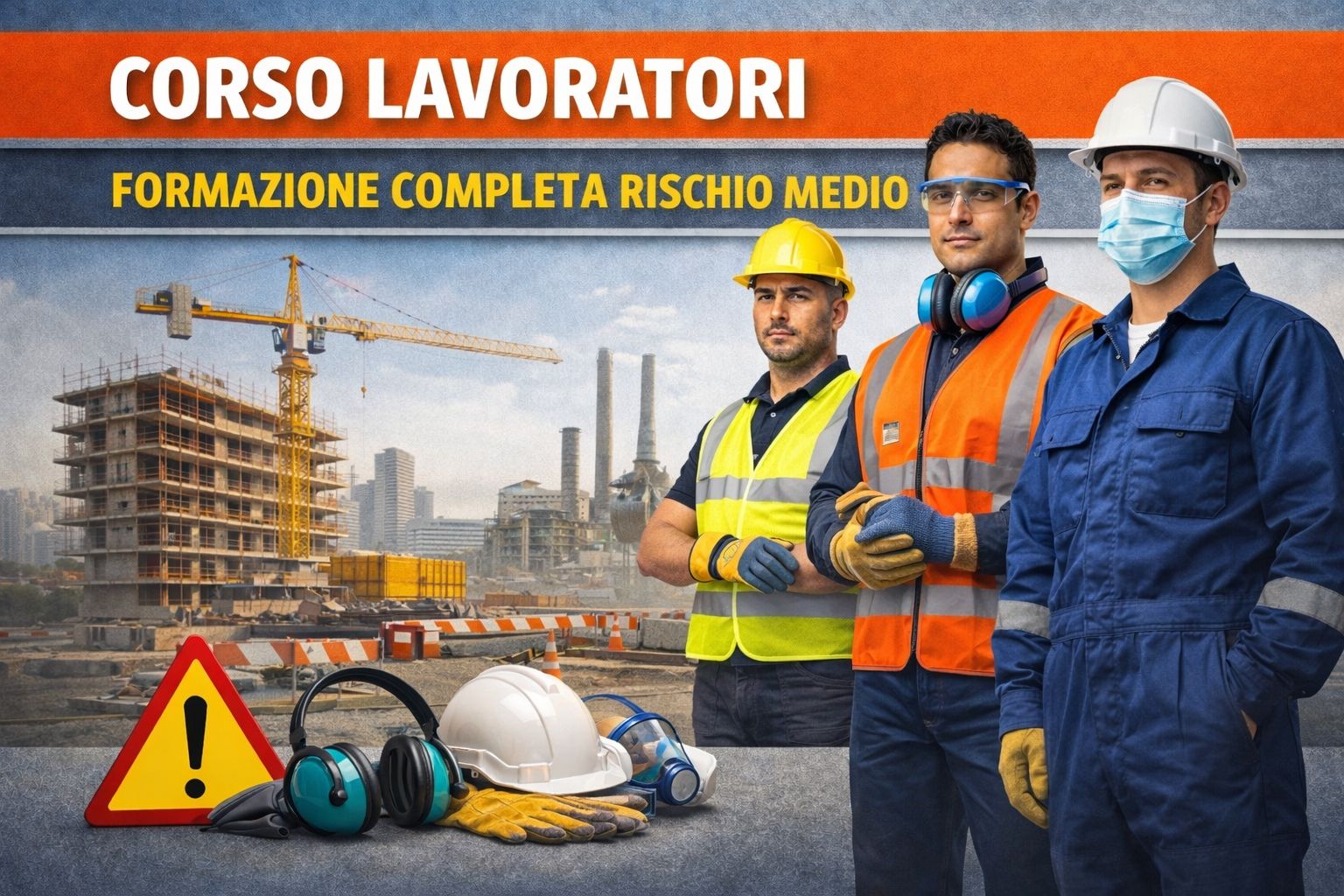 Corso per Lavoratori - Formazione Completa Rischio Medio - 12 ore